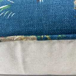 Schumacher Luxury Designer Pointers Blue Cushion Pillow Cover - thumbnail 4