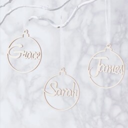 Personalised Bauble Christmas Decoration - thumbnail 3