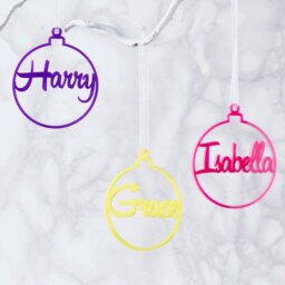 Personalised Bauble Christmas Decoration - thumbnail 2