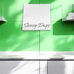 Square Shaped Mirrors With White Backing & Hooks, Bespoke Shapes Made, Engraving Services - thumbnail 2