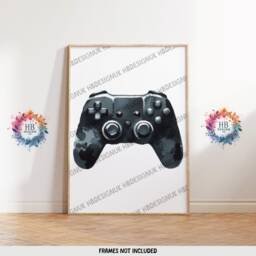 Boys Bedroom Prints - 3 Gaming Posters - Teen Room Wall Art Decor Video Gamer Print Kid Artwork Gift For Boy Gifts - thumbnail 3
