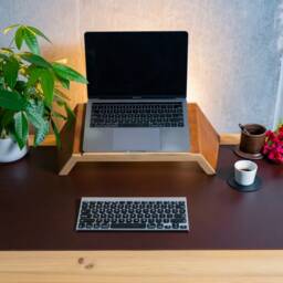Milwaukee Leather Desk Pad Minimalist Table Protector Mat - thumbnail 2
