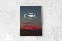 Mountain Poster/Print For Room Wall Art, Aesthetic Art Trendy Poster Design, Bedroom Or Kitchen, Brand [Polar Posters] - thumbnail 1