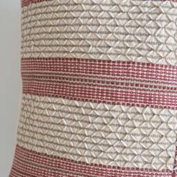 Tribal Hemp Hand Woven Striped Natural Dye Color Hmong Pillow Cover - thumbnail 2