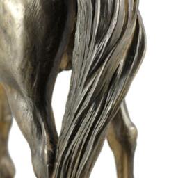 Arabian Horse, Horse Wooden Base Statue, Limited Edition, Artdog - thumbnail 4