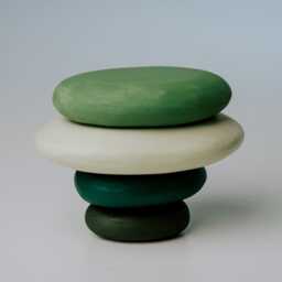 Montessori Wooden Stacking Stones Waldorf-Inspired Balancing Toy - thumbnail 4