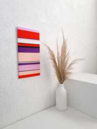 Dusk 3, Wall Art, Boho Decor, Textile Hanging, Woven Natural Fiber Modern Fiber Art - thumbnail 1