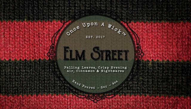 Elm Street - A Nightmare On Inspired Handmade Soy Candles, Wax Melts & Room Sprays
