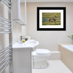 Instant Download Mamma Duck & Babies, Nature Wall Art, Photography, Baby Animal Wildlife Art - thumbnail 3