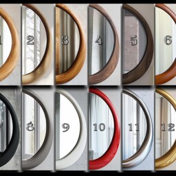 Asymmetrical Wooden Wall Mirror With Organic Frame, Handmade For Living Room Decoration - thumbnail 4