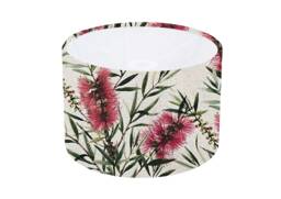 Australian Bottlebrush Floral Fabric Lampshade, Handmade Home Decor - thumbnail 1
