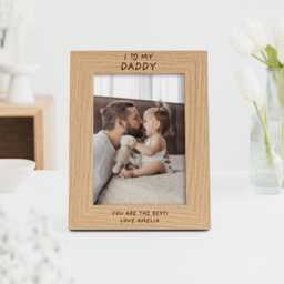 I Love My Mummy Christmas Gift - Photo Frame For Mum Mama Engraved Custom For 7x5 Or 6x4 Picture - thumbnail 3