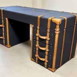 Luxury Office Desk Handmade Furniture Bespoke Custom English Made Executive Workspace Computer Home Interiors Homes - thumbnail 3
