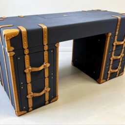 Luxury Office Desk Handmade Furniture Bespoke Custom English Made Executive Workspace Computer Home Interiors Homes - thumbnail 2
