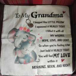 Grandma Pillowcase - Scatter Cushion Home Decor Bedroom Double Sided Cover Grandmother Gift Keyring And - thumbnail 4