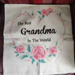 Grandma Pillowcase - Scatter Cushion Home Decor Bedroom Double Sided Cover Grandmother Gift Keyring And - thumbnail 3