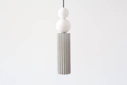 Handmade Concrete Cylinder Pendant Light Modern Chandelier