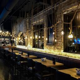 Rustic Rope Pendant Lights - Custom Handmade Lengths Antique Edison Restaurant Lighting Or Led Bulbs Unique Bar Lighting Manila - thumbnail 2