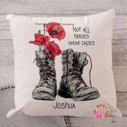 Army Gift, Cushion, Military Pillow, Cushion, Gift For Soldier, Soldier Personalised Army - thumbnail 3
