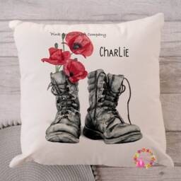 Army Gift, Cushion, Military Pillow, Cushion, Gift For Soldier, Soldier Personalised Army - thumbnail 2