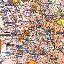 Berlin Pillow Case, Organic Cotton, Gdr 1960 Years - thumbnail 4