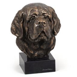 Saint Bernard, Dog Marble Statue, Limited Edition, Artdog. Made Of Cold Cast Bronze. Perfect Gift. Limited Edition