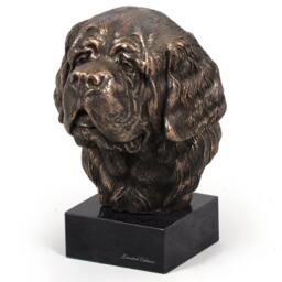 Saint Bernard, Dog Marble Statue, Limited Edition, Artdog. Made Of Cold Cast Bronze. Perfect Gift. Limited Edition - thumbnail 3
