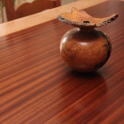 Oak & Mahogany Dining Table - Custom - thumbnail 2