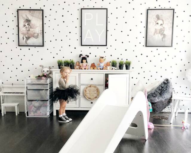 Mini Hand Drawn Polka Dots - Vinyl Wall Decals Irregular Spots Modern Stickers Sets Of 260 Baby Boys & Girls Nursery, Kids, Room - image 1