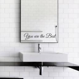 You Are The Best Mirror Decal/sticker Wall Vinyl Art Good Gift Idea - thumbnail 2