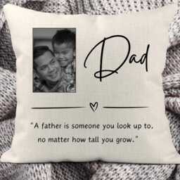 Personalised Photo Cushion For Grandad, Gifts For Men, Gift Fathers Day, Grandparent Christmas Gift, Birthday Gift Granda - thumbnail 3