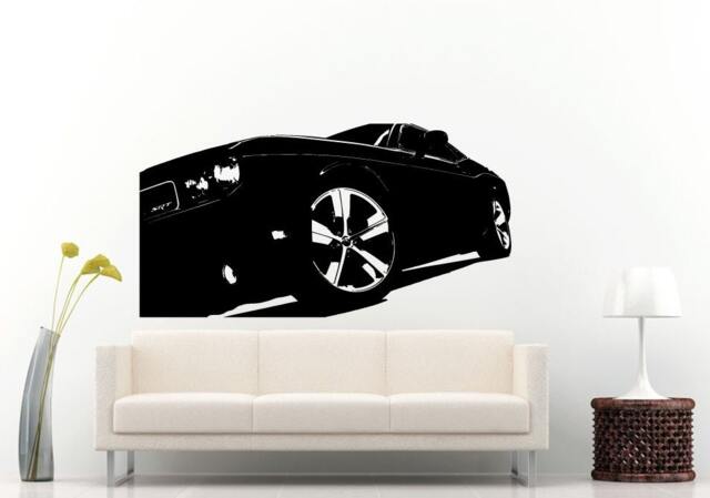 Old School New Muscle Racing Car Vehicle Wall Decal Vinyl Sticker Mural Room Decor L1028 - image 1
