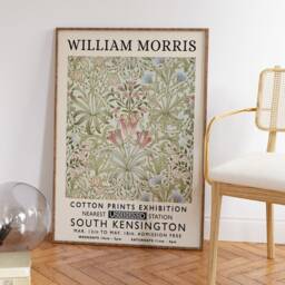 William Morris Print, Exhibition Poster, Vintage Wall Art, Textiles A1/A2/A3/A4 - thumbnail 2