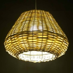 Vintage Style Bell Rattan Pendant Light-Rural Lamp-Rustic Lighting-Pendant Lighting-Ceiling Lamps-Lamp Fixtures-Decorative Lighting-110-240V - thumbnail 2