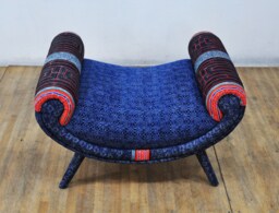 Smiley Pouf - Blue Sky - thumbnail 1