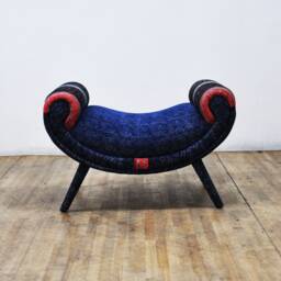 Smiley Pouf - Blue Sky - thumbnail 3