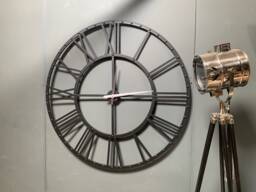 Brand New Massive 1.2M High Iron Skeleton Clock