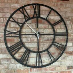 Brand New Massive 1.2M High Iron Skeleton Clock - thumbnail 2