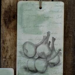 Decoupage Painting - Kitchen Decoration Set Of 2 - thumbnail 3