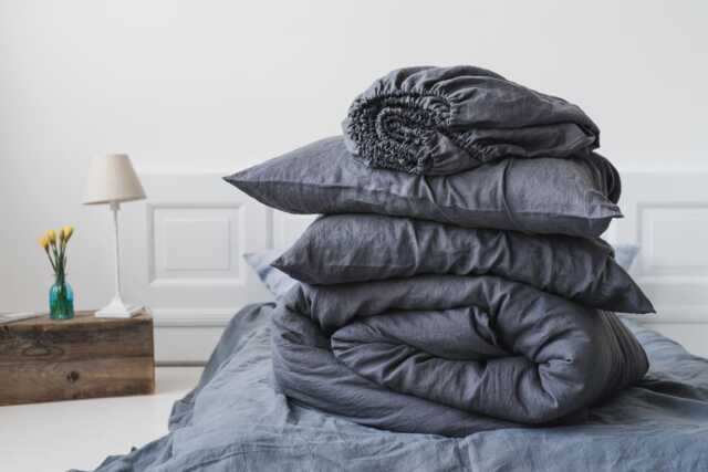 Washed Linen Sheet Set 20 Colors To Choose From, Handmade in Lithuania - image 1