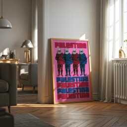 Palestine Poster - Modern Political Art Print Contemporary Protest-style Wall Bold Graphic Design - thumbnail 3