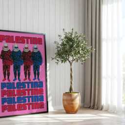 Palestine Poster - Modern Political Art Print Contemporary Protest-style Wall Bold Graphic Design - thumbnail 2