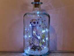 Meerkat Bottle Lamp, Cute Meerkat Gift For Animal Lover