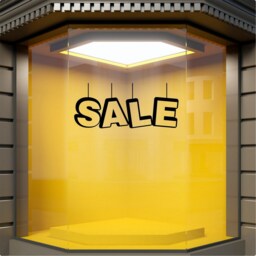 Sale Shop Window Sticker Retail Store Front Display Vinyl Decal - thumbnail 3