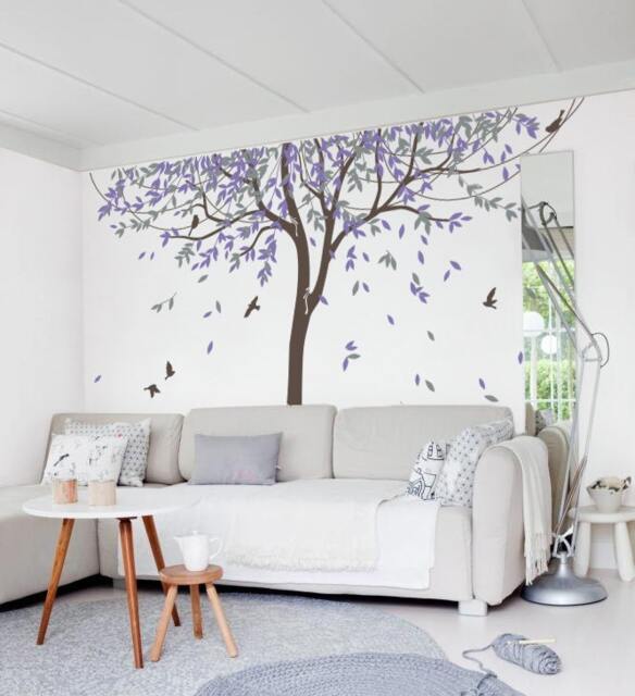 Beautiful Willow Tree Wall Decal - Unique Vinyl Sticker For Home Decor, Nursery, Playroom Wall Art Decor Nature Vinyl Stickermm005_B - image 1