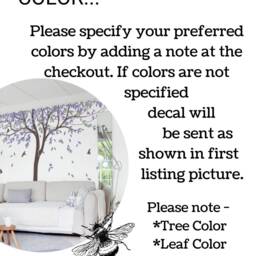Beautiful Willow Tree Wall Decal - Unique Vinyl Sticker For Home Decor, Nursery, Playroom Wall Art Decor Nature Vinyl Stickermm005_B - thumbnail 3