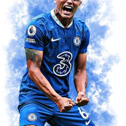 Thiago Silva 2022/23 Digital Art Print - On Foamex Board Or Photo Paper - thumbnail 2