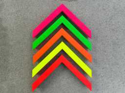 Handmade Chunky Neon Picture Frame - Vibrant Photo & Poster Frames - thumbnail 1