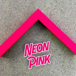 Handmade Chunky Neon Picture Frame - Vibrant Photo & Poster Frames - thumbnail 2