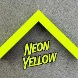 Handmade Chunky Neon Picture Frame - Vibrant Photo & Poster Frames - thumbnail 3
